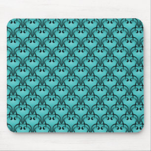 Bliss Mousepad sofisticado de Turquesa Suave