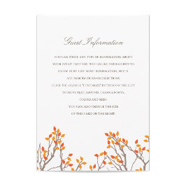 Blissful Branches Inserção de Casamento