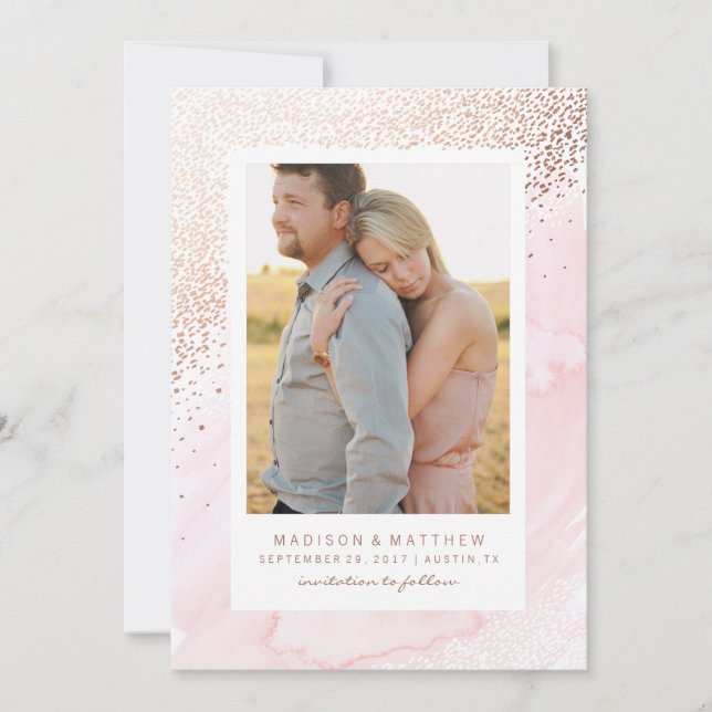 Blissful Salve o Anúncio de Data (Frente)