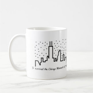 Blizzard 2011 de Chicago - caneca