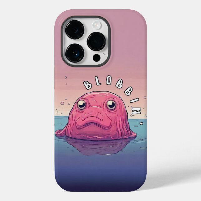 BLOBBIN' BLOB FISH iPhone / iPad case (Verso)