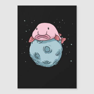 Blobfish Moon Astronauta Gift Kids Blobfish