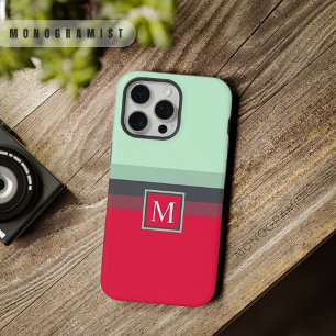 Bloco de Cor Azul Cinza Rosa Vermelho Personalizáv