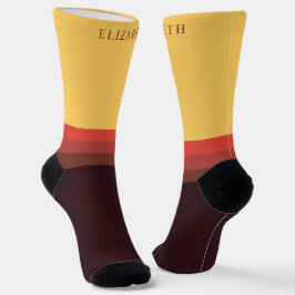 Bloco de Cor Preto Amarelo Amarelo Personalizado