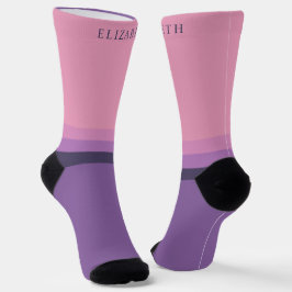 Bloco de Cor Violeta Roxo Escuro Personalizado Cla