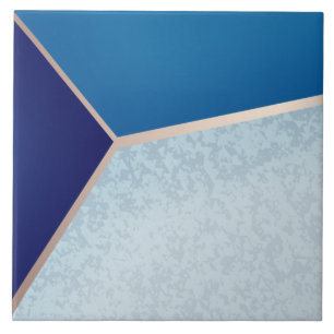 Bloco de cores azul e Dourado do marinho