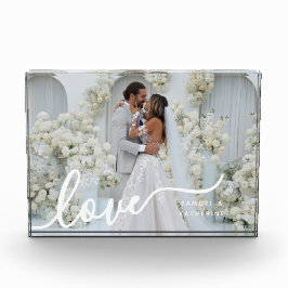 Bloco de Foto de Roteiro de Amor de Casal Personal
