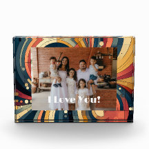 Bloco de Fotografias Personalizado Bauhaus