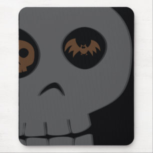 Bloco de Mousepad do Computador Crânio