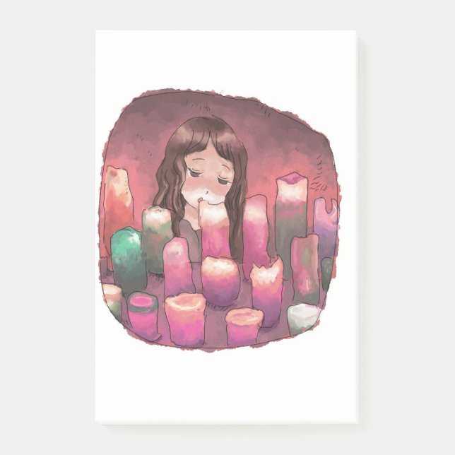 BLOCO DE NOTAS さ く に な じ (Frente)