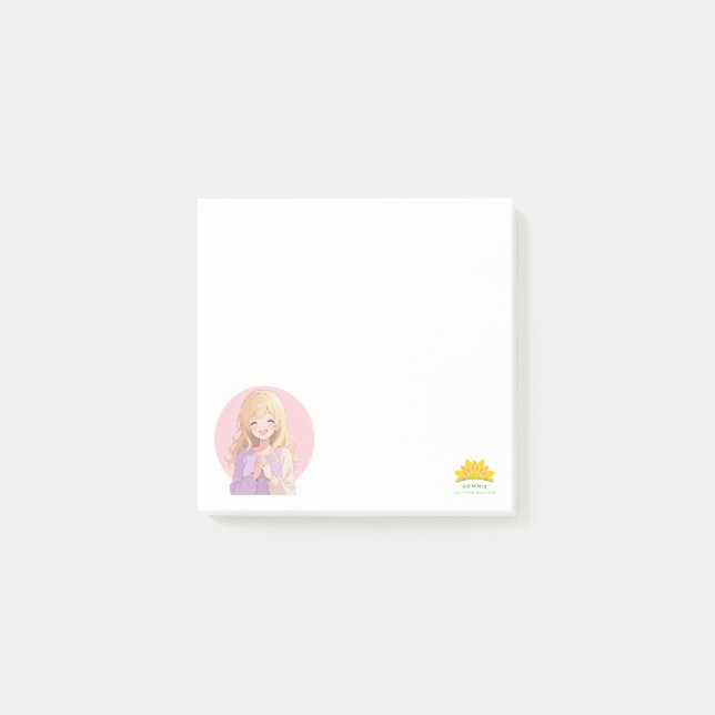 Bloco De Notas ポストイット - Luna (Frente)