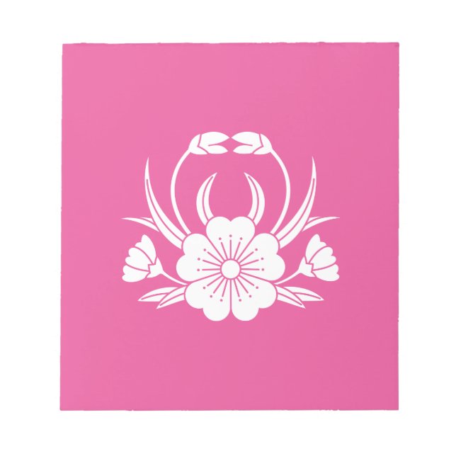 BLOCO DE NOTAS 小山蟹桜 (Frente)