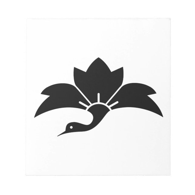 BLOCO DE NOTAS 鬼花菱鶴 (Frente)