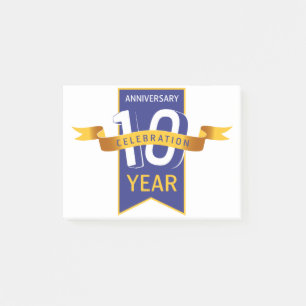 Bloco De Notas 10º aniversário