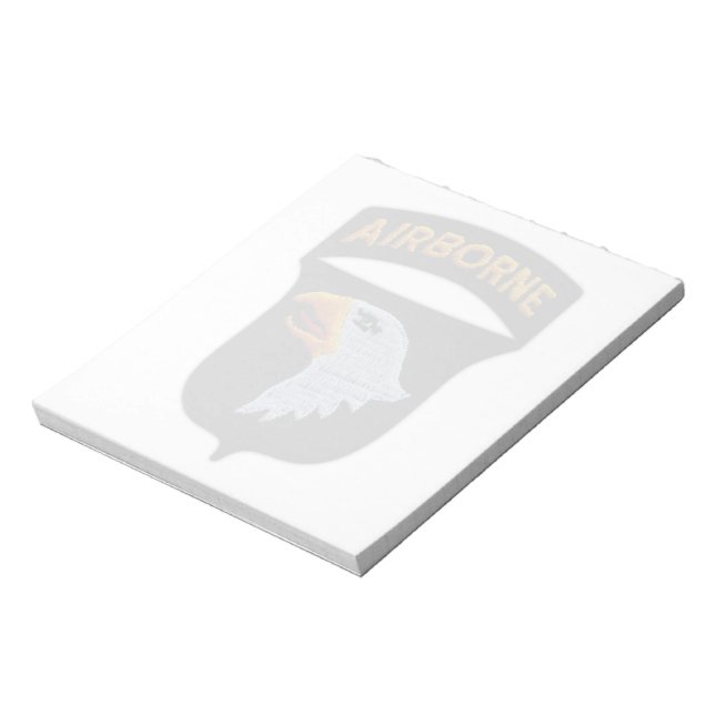 Bloco De Notas 101ruas de bordo gritando águias veteranos Notepad (Invertido)