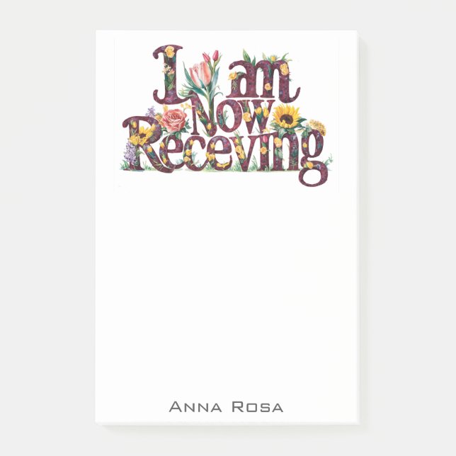 Bloco De Notas *~* 19 Floral ESTOU RECEBENDO AGORA A Manifestação (Frente)