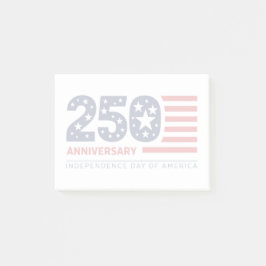 Bloco De Notas 250 Aniversário Dia da Independência América 1776