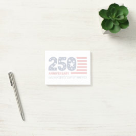 Bloco De Notas 250 Aniversário Dia da Independência América 1776
