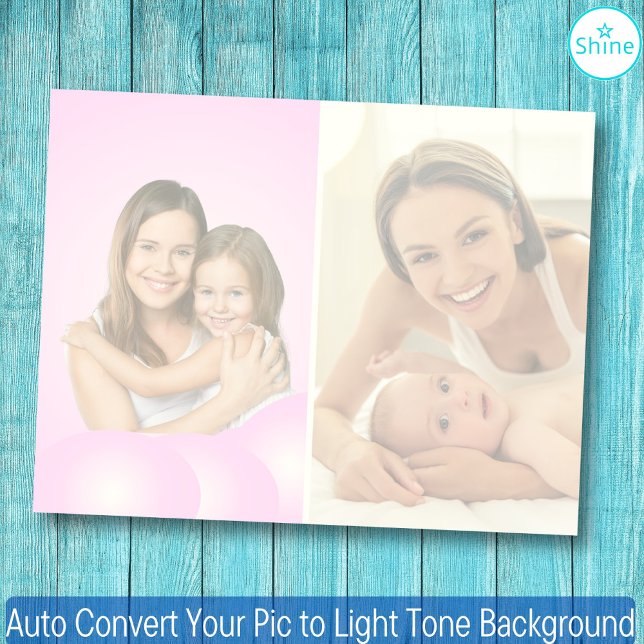 Bloco De Notas 2 Fotos Converter Pic em Fundo de Tom Claro (Criador carregado)