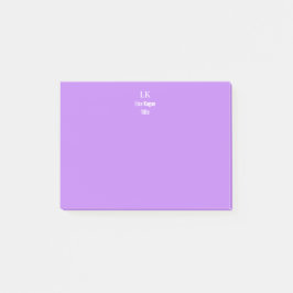 Bloco De Notas 2 Monograma Personalizado Tonalizado