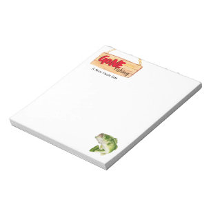 Bloco de Notas 5.5" x 6" Pescaria - 40 páginas