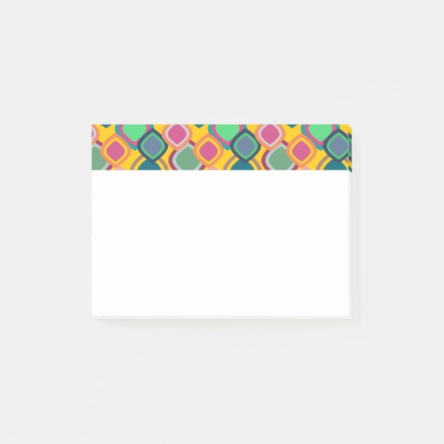 Bloco De Notas 70s Cores (Frente)