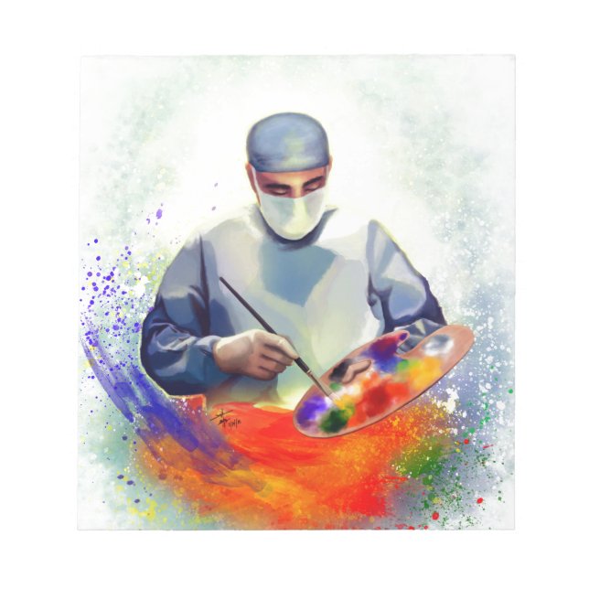 Bloco De Notas A Arte da Medicina (Frente)