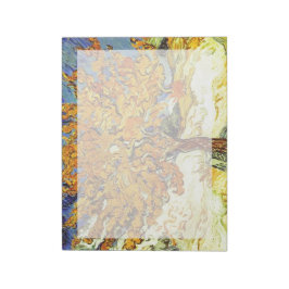 Bloco De Notas A Árvore de Morango, Vincent van Gogh. Vintage art