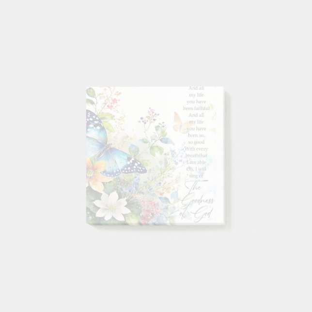 Bloco De Notas A bondade de Deus (Frente)