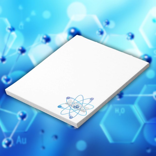 BLOCO DE NOTAS A CIÊNCIA ME DÁ UM HADRON (SCIENCE GIVES ME A HADRON Fun Quote Notepad)