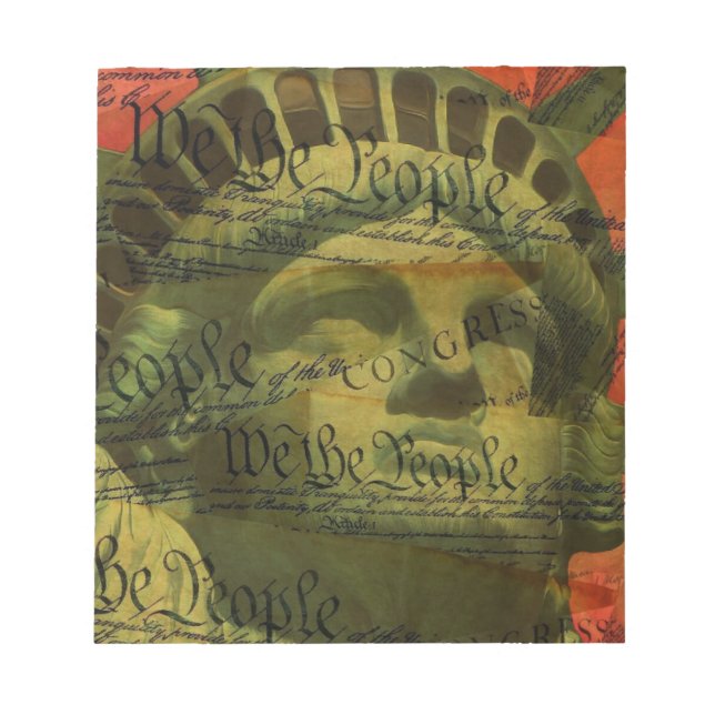 Bloco De Notas A Constituição Americana (Frente)