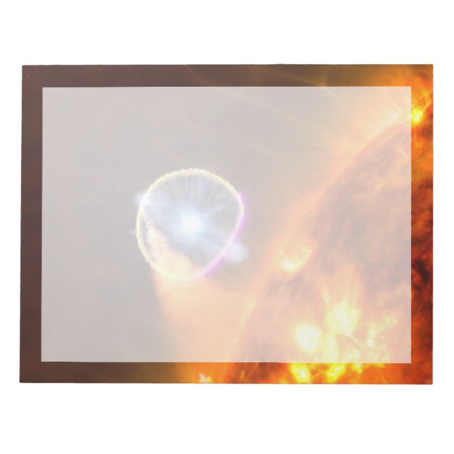 Bloco De Notas A Estrela Anã Branca Em Cygni V407 (Frente)