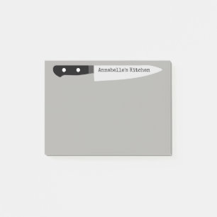 Bloco De Notas A Faca de Escritório do Chef