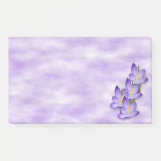 Bloco De Notas A lavanda floresce notas de post-it
