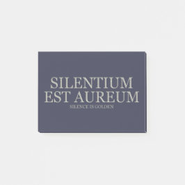 Bloco De Notas A palavra é de prata e o silêncio é de ouro - luz