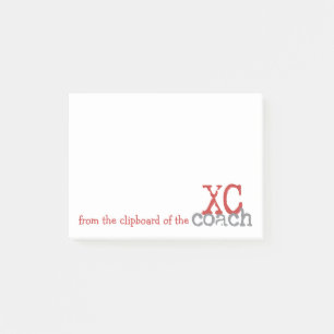 Bloco De Notas A partir da área de transferência XC Coach Cross C