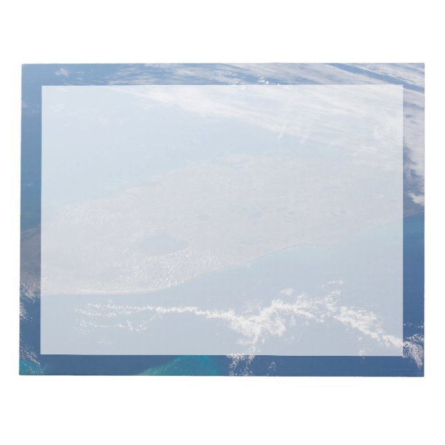 Bloco De Notas A Península da Flórida. (Frente)