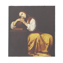 Bloco De Notas A penitente Mary Magdalene por Giacomo Galli