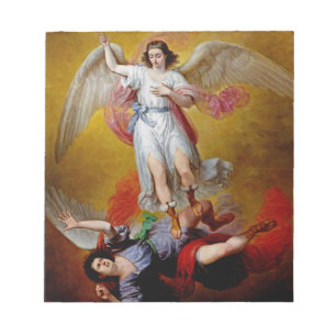 Bloco De Notas A queda de Lucifer por Antonio Maria Esquivel