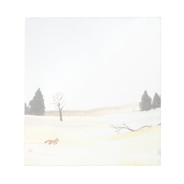 Bloco De Notas A Raposa Pequena (Frente)