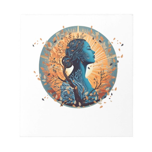 Bloco De Notas A respiração - A essência da vida (Frente)