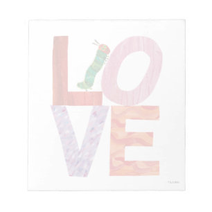 Bloco De Notas A Tendência Muito Faminta da Lagarta AMOR