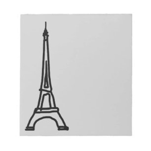 Bloco De Notas A Torre Eiffel