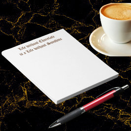 Bloco De Notas A vida sem chocolate é uma vida sem sol