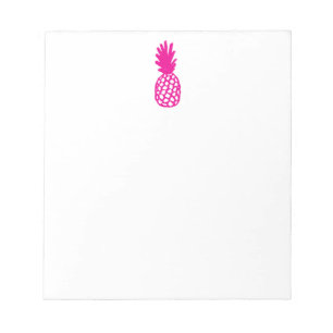 Bloco De Notas Abacaxi Rosa