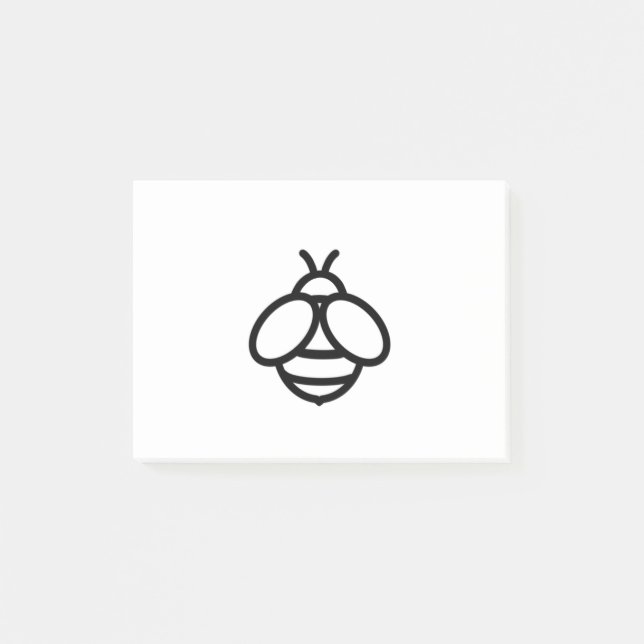 Bloco De Notas abelha-de-bumblebee inseto-de-bólar (Frente)