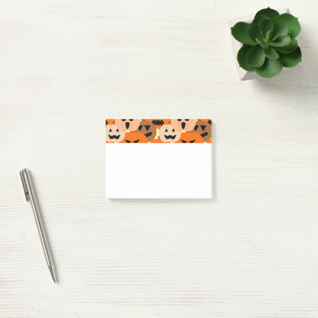 Bloco De Notas Abóboras de Halloween (Escritótio)