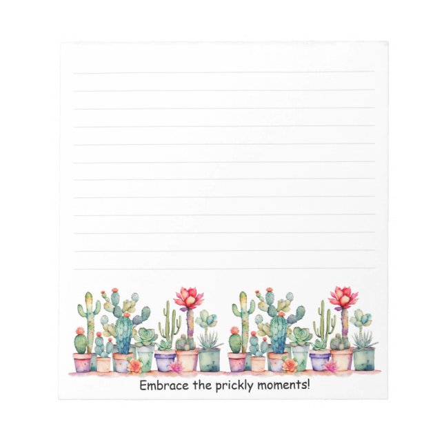 Bloco De Notas Abrace Os Momentos Mais Rápidos (Frente)