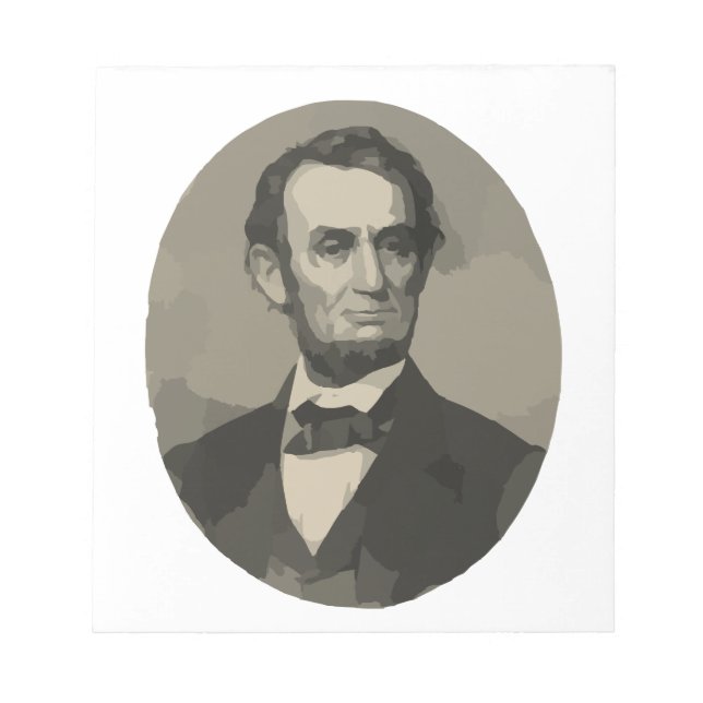 Bloco De Notas abraham lincoln (Frente)
