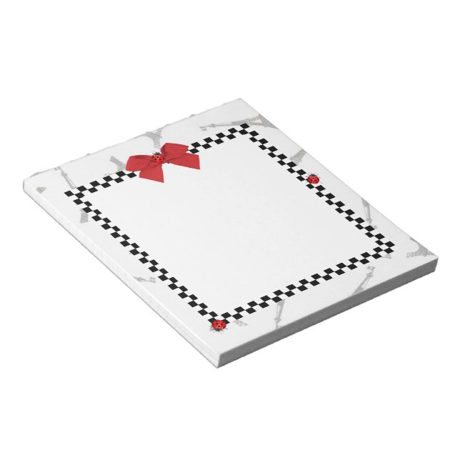 Bloco De Notas Abril em Paris 1 (Inclinado)